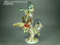 statuetka-germaniya-antikvariat-tri ssoryawiesya pticy-rosenthal-2